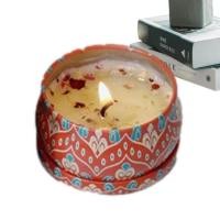 ราคา Dry Flower Candle 80g Soy Wax Candle Dried Flowers Scented Candles Gift For Women Soy Wax Tealights Decorative Exquisite Candle Jars Design Christmas Gift For Bedroom beneficial (20419994248)