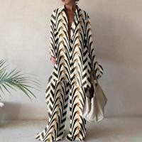 ราคา Loose Stripe Women Shirt Pants Two Piece Set Elegant Long Sleeve Top And Elastic High Waist Trousers Suit Spring Trouser Suits (15910961555)