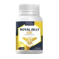 ราคา NBL Royal Jelly EX นมผึ้งอีเอ็กซ์ นมผึ้ง royal jelly นมผึ้งเข้มข้น 2454mg คลายเครียด ไมเกรน หลับสบาย บำรุงผิวพรรณ พร้อมส่ง (12515269579)