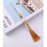 ราคา พู่ไหม พู่ไหมจีนแบบคล้อง พวงกุญแจรูปพัด ห้อยพัด พร้อมส่ง (20466884860)
