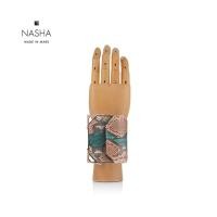 ราคา NASHA MADE IN MARS Watch Exotic Coral Reef กระเป๋าข้อมือหนังงูสีปะการัง (2409932299)