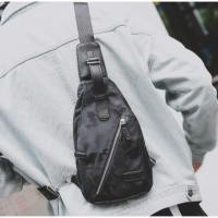 ราคา Tokyo Boy กระเป๋าคาดอก คาดไหล่ สไตล์ลุยๆ รุ่น NE126 หนังPU ลายทหารสีดำ (220010704)