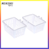 ราคา MEIKE001ของเล่นตะกร้าช็อปปิ้ง2ชิ้นโมเดลตะกร้าคล้องมือซื้อของในซูเปอร์มาร์เก็ตขนาดเล็ก (20907426358)