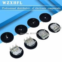 ราคา 10pcs 3pin Gear tuning potentiometer B102 B103 B203 B503 B202 B502 B104 B1K B10K B20K B50K 16 2Dial Potentiometer volume switch WATTY Electronics (18476701985)