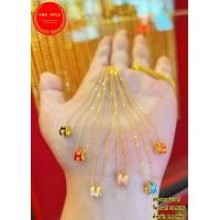 ราคา จี้ ชาร์มทองแท้ 99 99 หนัก 0 1 กรัม พร้อมเเถม สร้อยคอเงินแท้หุ้มทอง (20073238562)