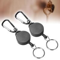 ราคา Stiup 2Pcs ใหม่พวงกุญแจยืดหดได้ Reel Recoil ดึง Reel W 27พวงกุญแจเชือก (7147572383)