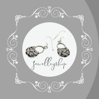 ราคา ต่างหูเงินแท้925 แบบเกี่ยว ดีไซนส์กระเป๋า ฉลุลาย (6085464131)