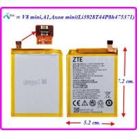 ราคา แบตเตอรี่ ZTE V8 miniA1Axon miniC800sC880sB2015B2016 Li3928T44P8h475371 5 2x7 2 cm 2800 mAh (20820661179)