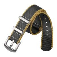 ราคา สายนาฬิกา สายนาโต้ Nato Strap คุณภาพดี สายหนา บัคเคิ้ลแข็งแรง ขอบไม่รุ่ย 20mm 22mm (14179882287)