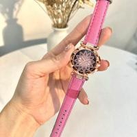 ราคา พร้อมส่ง 1 2วันได้รับ นาฬิกา นาฬิกาข้อมือผู้หญิง OMS02 นาฬิกาแฟชั่น หน้าปัดดอกไม้ สายหนัง สายนิ่ม ใส่สบาย ดีไซน์สวย ใส่เข้ากับทุกลุค ไม่ลอกไม่ดำ มีบริการเก็บเงินปลายทาง (21023428968)