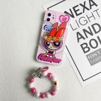 ราคา เคสโทรศัพท์สำหรับ Samsung Galaxy S23 Plus S22 S21อัลตร้า M23 S20 FE Note 10 Lite 10 Pro 20 J2 J7 G530ชั้นหนึ่ง J6 J4บวก A42 A21S A72ปลอกโซ่โซ่สร้อยข้อมือลูกปัด Powtercup Blossom Buttercup Soft Square 