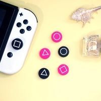 ราคา Akitomo ครอบปุ่ม Analog จุกยาง Nintendo Switch Switch LITE Switch OLED ลาย Squid Game ดำชมพู 1ชุดมี6ชิ้น บริการเก็บเงินปลายทาง (15980561970)