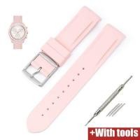 ราคา สายนาฬิกา Omega X Swatch Joint MoonSwatch Constellation Watch Band 20 มม Curved End Silicone Rubber Wrist Bracelet for Men Women (19638330539)