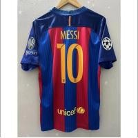 ราคา S 2XL 16 17 Home Retro Soccer Jerseys 2016 2017 BarcelonaS MESSI Soccer Jerseys NEYMAR JR SUAREZ A INIESTA S ROBERTO Mens Short Sleeves Football T Shirts (20822378164)