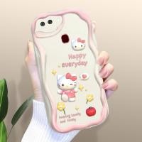 ราคา ดีไซน์ใหม่ เคสใส่โทรศัพท์สำหรับ F11 OPPO F23 5G F9 R15 R15 Pro R17น่ารักลาย Meldy Cinnamoroll Kity เคสเนื้อครีมขอบลอนเคสโทรศัพท์เคสซิลิโคนแบบนิ่ม (19900440238)