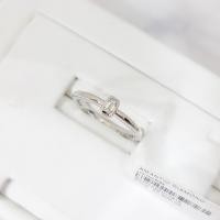 ราคา แหวนเพชรแท้ 10ตังค์ น้ำ99 ตัวเรือน18k เพชรแท้ทองแท้18k (15601598524)