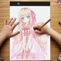 ราคา กระดานดราฟงาน กระดานคัดลอกภาพวาด หลอด LED Draft Board ขนาด A4 A3 (17426435803)