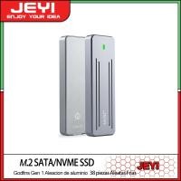 ราคา JEYI M 2 NVME NGFF ตู้ SSD ไม่มีเครื่องมืออะลูมิเนียม USB3 2 Gen2กล่องฮาร์ดดิสก์แม่เหล็กสำหรับ M 2 PCIe NVMe SSD 2280 60 42 30 (19900284137)