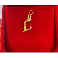 ราคา KMDGold จี้อักษรทองแท้ ครึ่งสลึง พร้อมใบรับประกันสินค้า (20220187027)