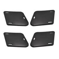 ราคา 4X for Land Cruiser Prado LC120 FJ120 2003 2009 Front Bumper Fog Lights Side Baffle Cover (20360124274)