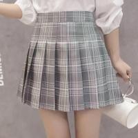 ราคา สไตล์เกาหลี กระโปรงลายก๊อต กระโปรงเทนนิส กระโปรงทรงเอ กระโปรงเทนนิส กระโปรงลายสก๊อต เสื้อใส่กับกระโปรงลาย ทรงพลีต จัดส่งทันที (20110184740)