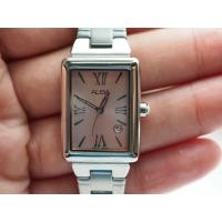 ราคา ALBA Japan women รุ่น AXT895X ทรงสี่เหลี่ยม เลขโรมัน ของแท้ ใบประกัน กล่อง (17900752249)