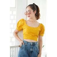 ราคา weerin Dolly crop เสื้อครอปลูกไม้ เสื้อแขนตุ๊กตา เสื้อลูกไม้แขนตุ๊กตา เสื้อแขนพอง มี5สี (8838167978)