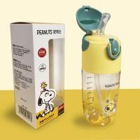 ราคา Original Snoopy Childrens Student Cartoon With Straw Cup Bottle Pregnant Woman Baby High Temperature Resistant Scale Adult Water Cup (19890778225)
