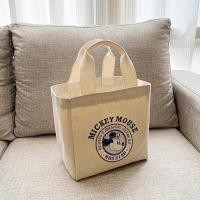 ราคา pshirtvingtage กระเป๋าผ้ามิกกี้เมาส์ กระเป๋าผ้าแคนวาส กระเป๋าถือ ลายการ์ตูน Mickey Mouse สินค้าพร้อมส่ง ขนาด 22x14x22 ซม (18278843409)