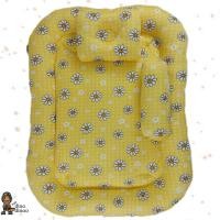 ราคา ที่นอนเด็กอ่อน หมอน หมอนข้าง 90x65x8 cm ที่นอนเบาะไข่ ที่นอนเด็กแรกเกิด เบาะนอน ที่นอนเด็ก หลับสบาย DINODINOO (10753903378)