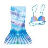 ราคา 2 PCS ชุดหางนางเงือกสำหรับเด็กชุดว่ายน้ำเด็กบิกินี่เดินรุ่น Mermaid น่ารักชุดว่ายน้ำแฟชั่นแสดงเสื้อผ้าสายรุ้งสี (7974117474)