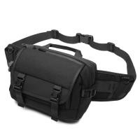 ราคา OZUKO Multifunction Waterproof Oxford Men Waist Belt Bag USB Charging Outdoor Fanny Pack (16454739121)