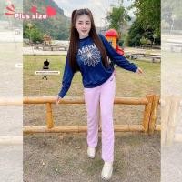 ราคา สาวอวบ เซต2ชิ้นจ้า เสื้อ กางเกงขายาว งานแขนยาวขายาวน่ารักมากๆ งานป้ายน้ำเข้าแพ็คถุงซิปล็อตตรงปกเกรดดีมากกก (21198023803)