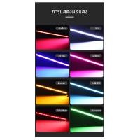 ราคา ไฟกลางวัน LED รถยนต์ COB แสงสว่าง ดีไซน์สวยงาม น้ำหนักเบา ติดตั้งง่าย DC12V (19917477637)