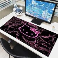 ราคา แผ่นรองเมาส์ Gamer การ์ตูนเฮลโลสแมวคิตตี้คีย์บอร์ดยางแผ่นอุปกรณ์เสริมโต๊ะเกม Mousepad Kawaii การ์ตูนแผ่นรองเมาส์น่ารัก Xxl (18705957897)