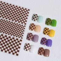 ราคา GUAIP หมีน่ารักลายสก๊อตติดด้วยตนเองดอกไม้ยูนิคอร์น DIY เล็บสติ๊กเกอร์เล็บอุปกรณ์แต่งเล็บตกแต่งเล็บการ์ตูนสติ๊กเกอร์เล็บ (14819071225)