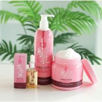 ราคา ชุดเซตดูแลผม3ชิ้น ทรีทเม้นท์นมม้า Horse Milk ทรีทเม้นท์บำรุงผม 500ml แชมพูนมม้า Horse Milk Shampoo 400 ml แถมฟรี ออยแฮร์เซรั่ม แพคเกจใหม่ (8878315560)