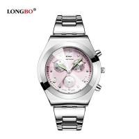 ราคา Fashion LONGBO Brand Luxury Water Resistant Casual Quartz Women Lady Gift Watches Full Stainless Steel Sports Watch (19687468067)
