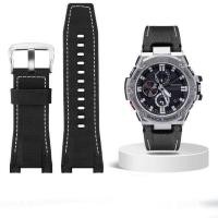 ราคา Watch Strap For Casio GST S100G S110 S130L W100G W110 210B 400G 410 Wristband 26x14mm Men 39s Leather watchBand (14538434673)