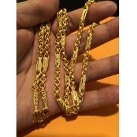 ราคา 2024031 สร้อยคอทองปลอม 2 บาท 24 นิ้ว เหมือนจริงเปะ ทองไมครอน ทองชุบ เศษทอง ทองปลอม หุ้มทอง ทองหุ้ม สร้อยทองโคลนนิ่งทอง (1435994182)