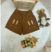 ราคา กางเกงยีนส์ขาสั้นinfinity jeansลายกระต่ายหลับตาา (20366954762)