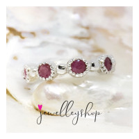 ราคา แหวนเงินแท้ 92 5 มาตรฐานส่งออก พลอยแท้ ทับทิม ไพลิน มรกต ทัวร์มาลีน พลอย สวย รอบวงเว้นท้องแหวนสวมใส่สบายนิ้ว (5526342822)