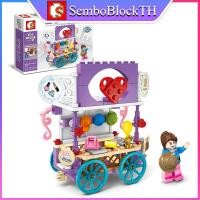 ราคา Sembo Block 601107 เลโก้รถเข็นร้านค้า พร้อมมินิฟิกเกอร์ 1ตัว จำนวน 119 ชิ้น (1186194623)