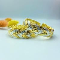 ราคา กำไล 2 กษัตริย์ 197 กำไลทองชุบ กำไลข้อมือทองชุบ สวยงามหรูหรา หนา 1 8 นิ้ว พร้อมส่ง (16921890793)