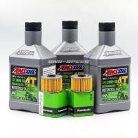 ราคา ชุดถ่ายน้ำมันเครื่อง KLX230 250 DTX250 Amsoil 20W 50 เปลี่ยนถ่ายได้ 2 รอบ (19520535833)