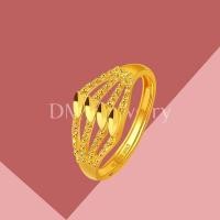 ราคา DMY Jewelry ทองคำแท้ 1 สลึง แหวนทองแท้ แหวนทองแท้1 กรัม แหวนมงคลนำโชค แหวนแฟชั่น แหวนมงคล ทองแท้หลุดจำนำ แหวนขนนก (12616750362)