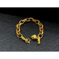 ราคา สร้อยข้อมือ ทองคำ ทองไมครอนงานละเอียดสุดๆ น้ำหนัก1 5บ (18942706657)