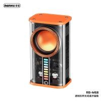 ราคา REMAX รุ่ยเหอ ลำโพงบลูทูธไร้สาย Mecha ใสลำโพงเดสก์ท็อปขนาดเล็ก ซับวูฟเฟอร์ลำโพงพกพากลางแจ้ง (19706948072)