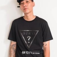 ราคา Guess เสื้อยืดแขนสั้น ผ้าฝ้าย พิมพ์ลายโลโก้สามเหลี่ยม ใส่สบาย สําหรับผู้ชาย และผู้หญิง (20762416324)