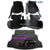 ราคา พรมปูพื้นรถยนต์5D13มิล CIVIC 2016 FC Hatchback 5ประตู สีดำด้ายครีม4ชิ้น (650816880)